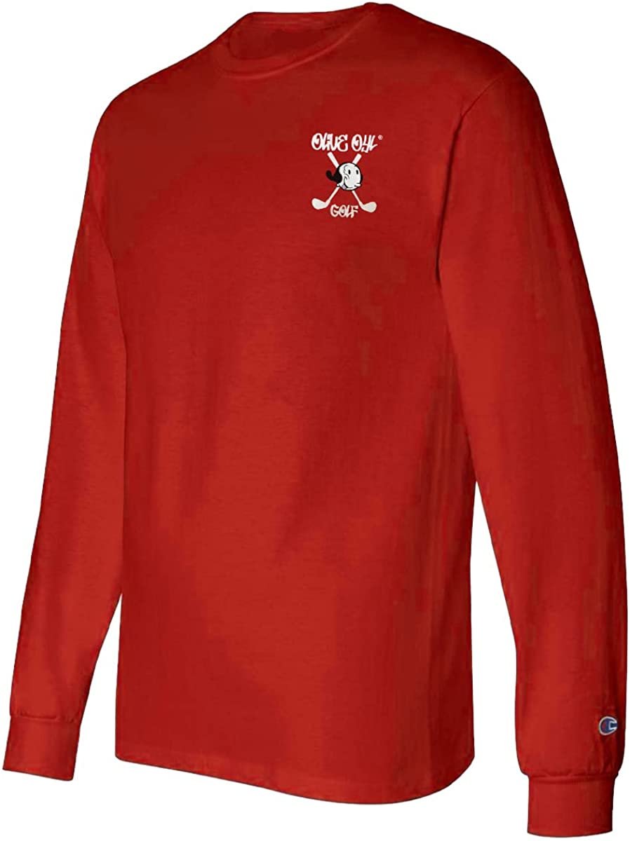 Popeye Olive OYL Golf Unisex Cotton Long Sleeve T-Shirt