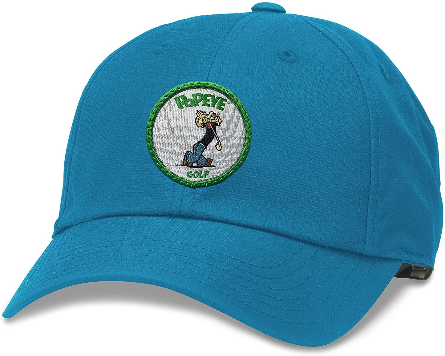 AMERICAN NEEDLE Popeye Golf TKO Slouch Adjustable Strapback Hat