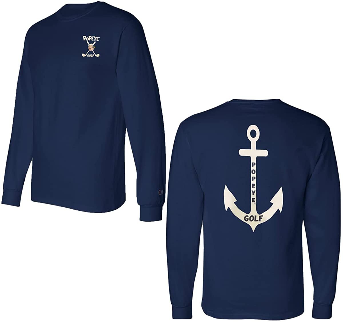 Popeye Golf Unisex Cotton Long Sleeve T-Shirt