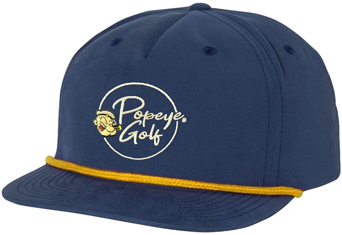 Popeye Golf Rope & Cord Lightweight Nylon Adjustable Snapback Hat