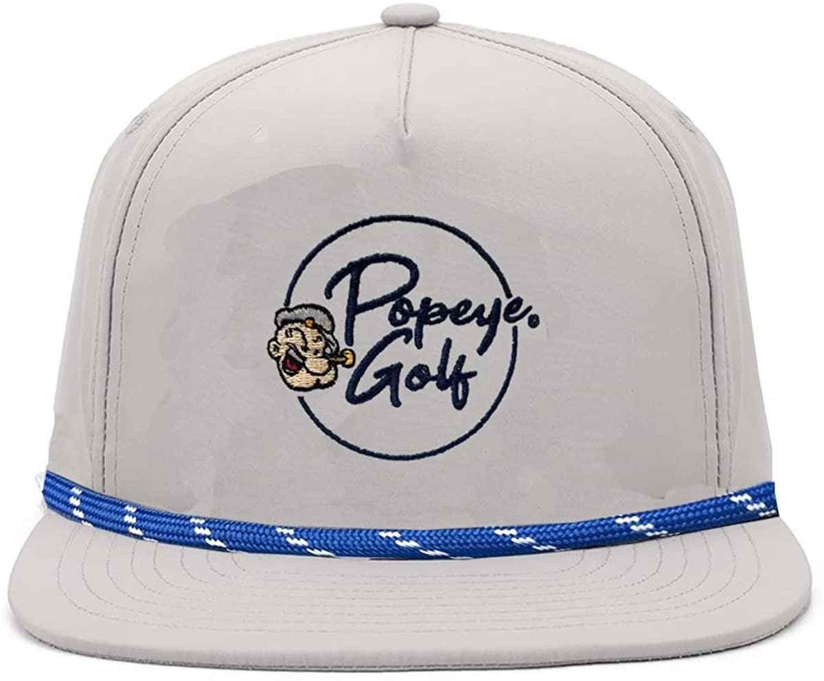 Popeye Golf Rope & Cord Lightweight Nylon Adjustable Snapback Hat