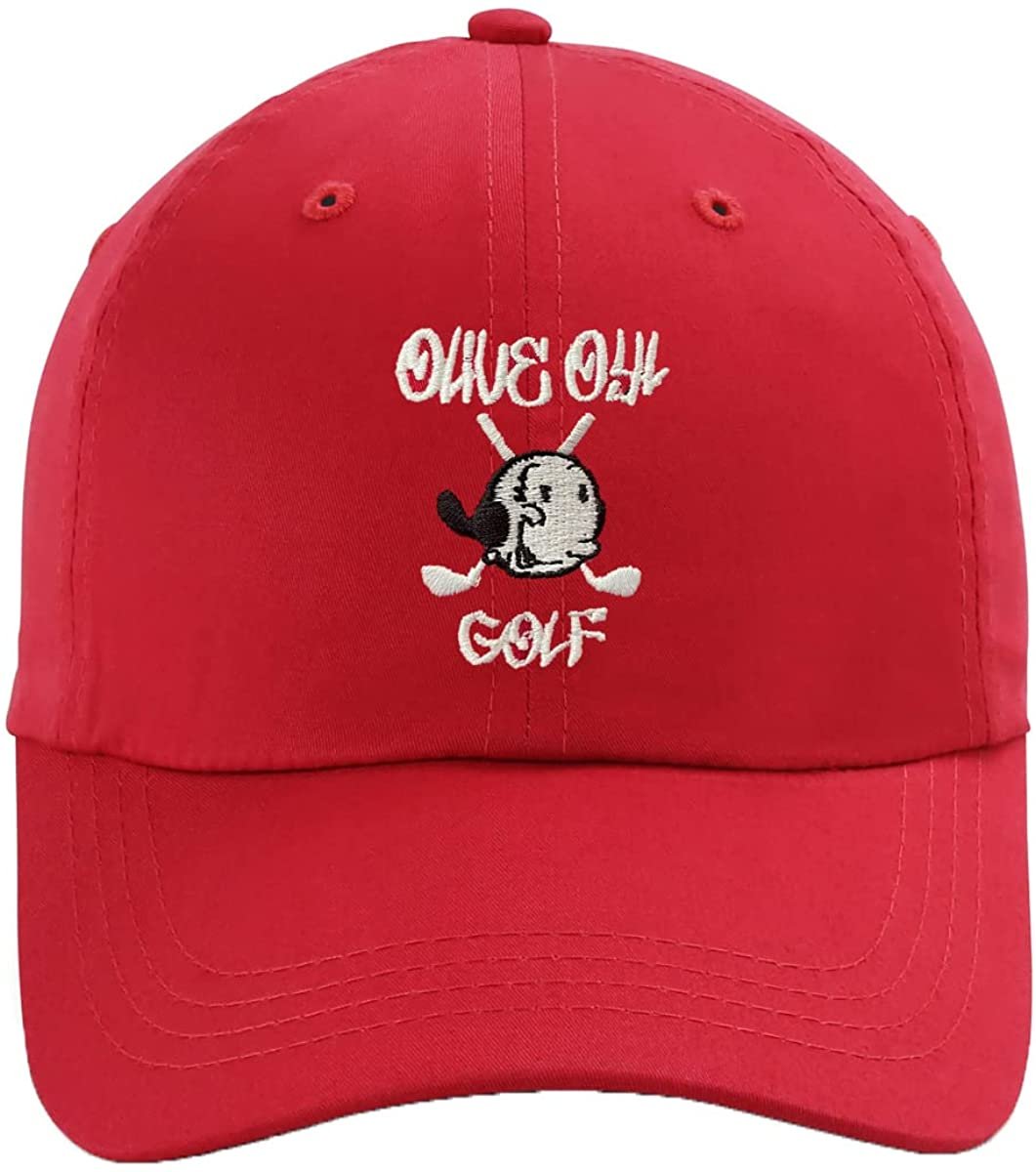 AMERICAN NEEDLE Olive OYL Golf Ladies Lightweight Adjustable Strapback Hat