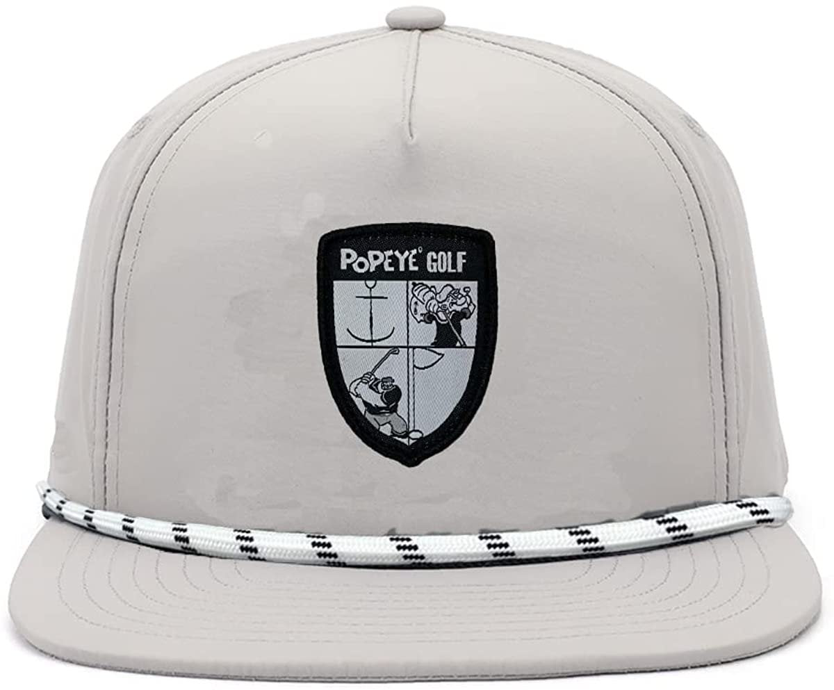 Popeye Golf Rope & Cord Lightweight Nylon Adjustable Snapback Hat