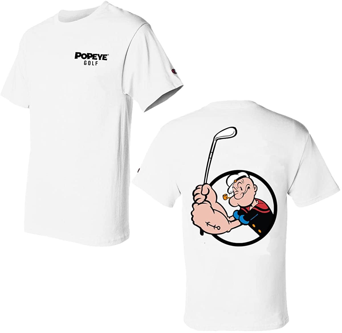 Popeye Golf Unisex Print Graphic T-Shirt