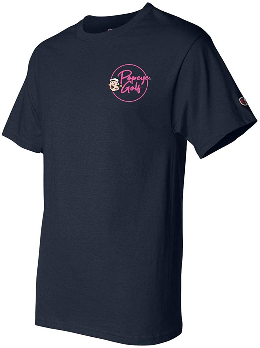 Popeye Golf Unisex Silhouette Print T-Shirt