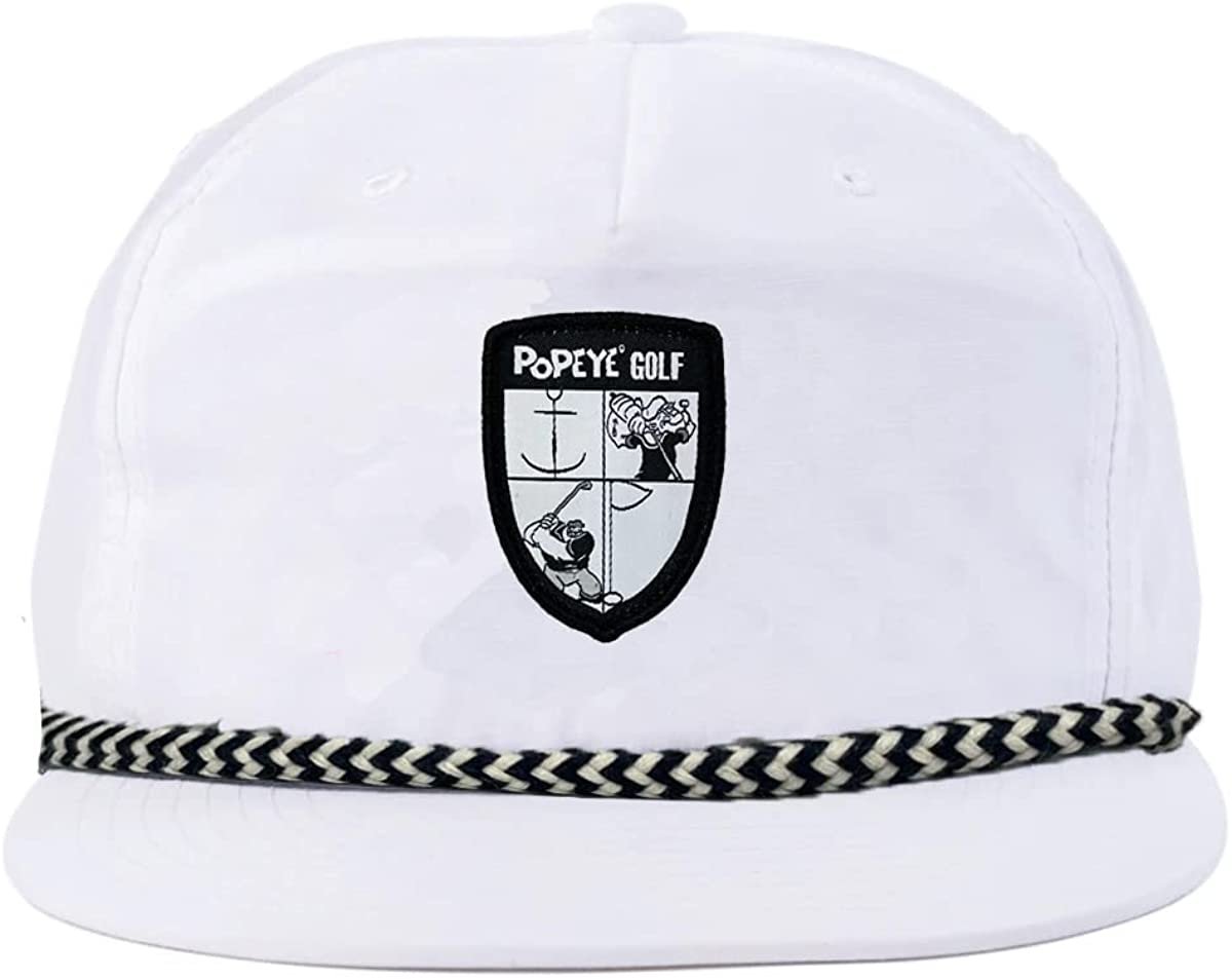 Popeye Golf Rope & Cord Lightweight Nylon Adjustable Snapback Hat