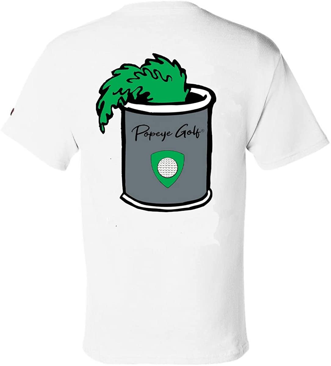 Popeye Golf Unisex Print Graphic T-Shirt