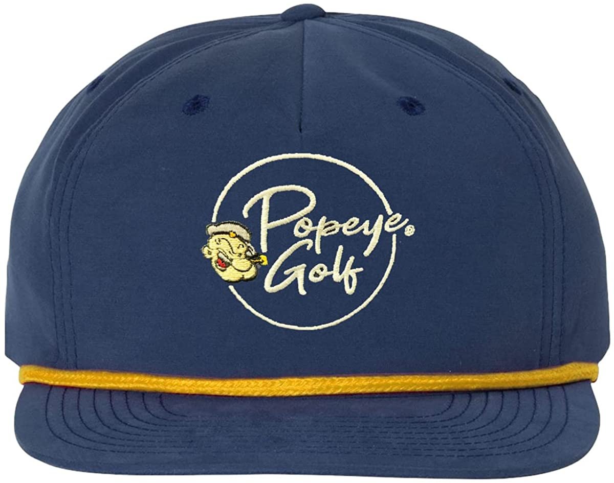 Popeye Golf Rope & Cord Lightweight Nylon Adjustable Snapback Hat