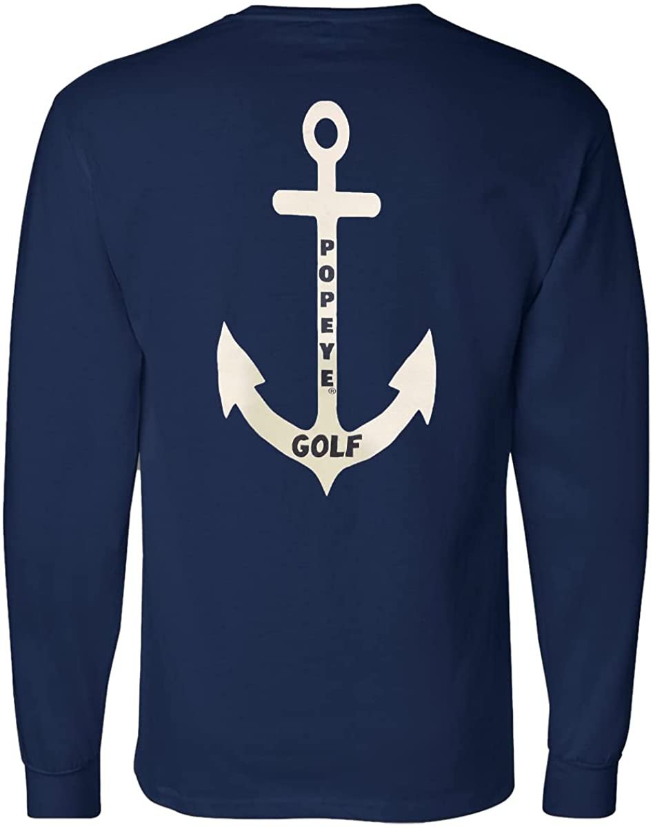 Popeye Golf Unisex Cotton Long Sleeve T-Shirt