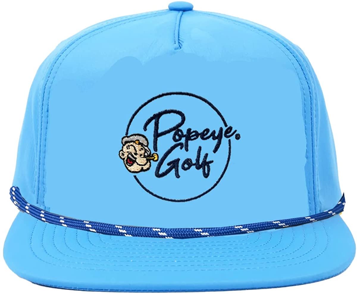 Popeye Golf Rope & Cord Lightweight Nylon Adjustable Snapback Hat