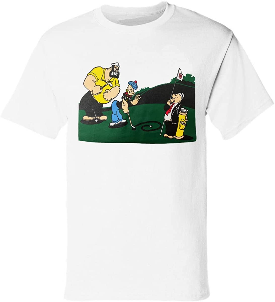 Popeye Golf Unisex Print Graphic T-Shirt