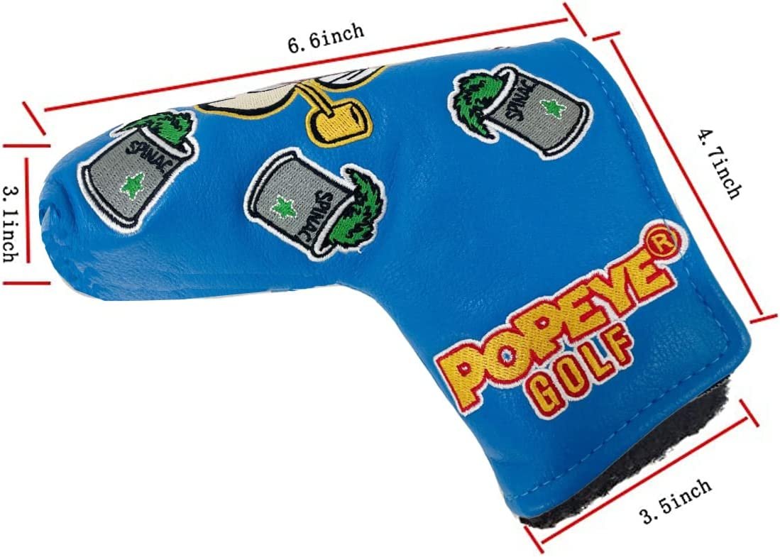 Popeye Golf Blade Golf Putter Headcover