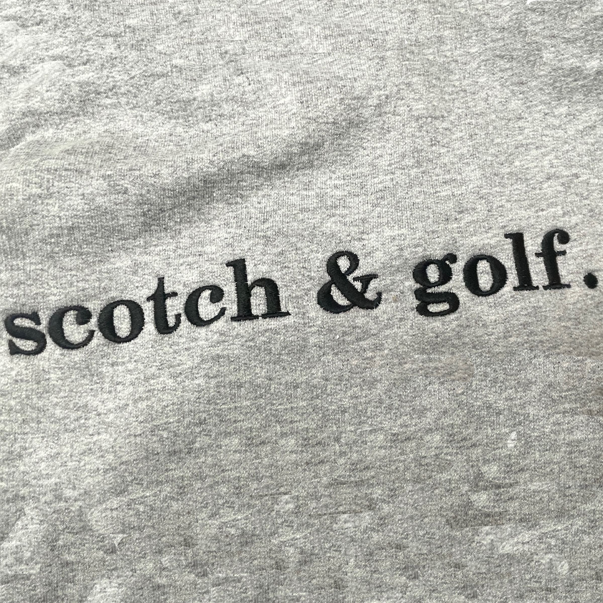 Scotch & Golf Unisex Powerblend Fleece Pullover Crew Neck Sweatshirt