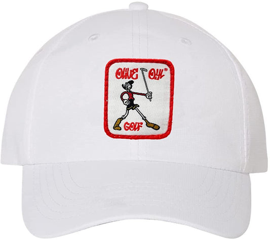 AMERICAN NEEDLE Olive OYL Golf Ladies Lightweight Adjustable Strapback Hat