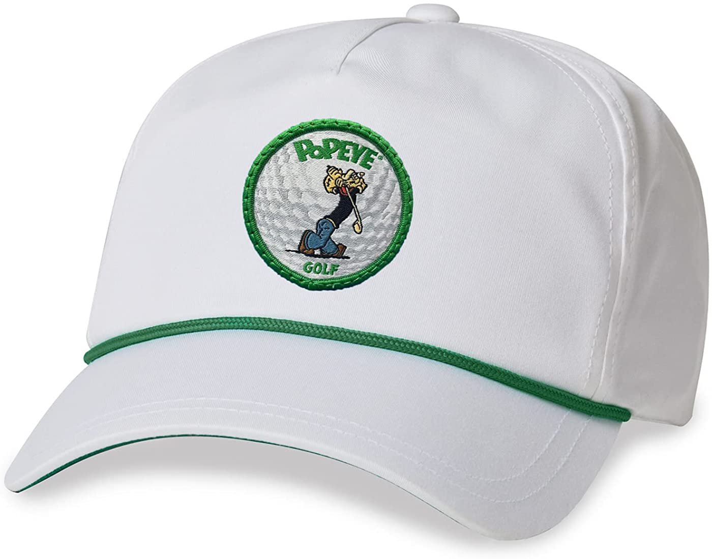 Popeye Golf Lightweight Rope Patch Logo Adjustable Strapback Hat by American Needle
