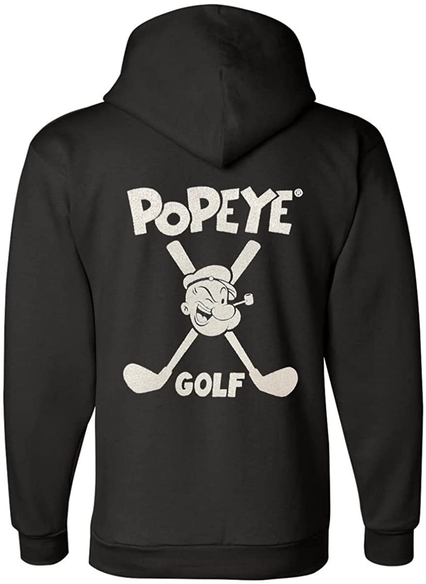 Popeye Golf Unisex Powerblend Fleece Pullover Hoodie