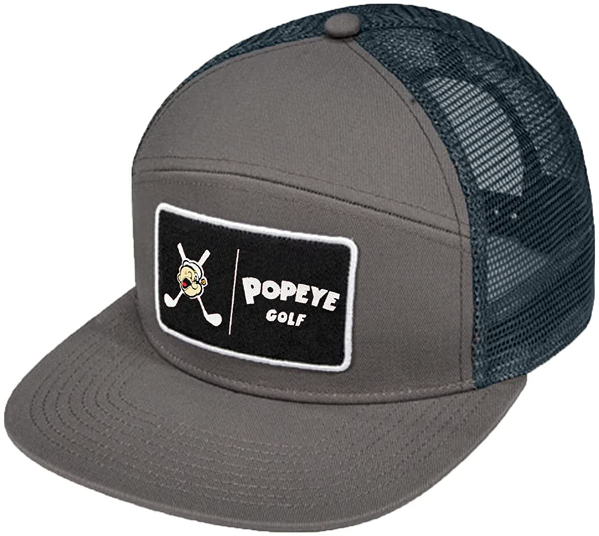 Hat Trucker Mesh Popeye Golf Adjustable Snapback Tradesman