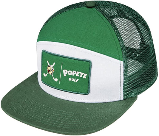 Popeye Golf Tradesman Mesh Adjustable Snapback Trucker Hat