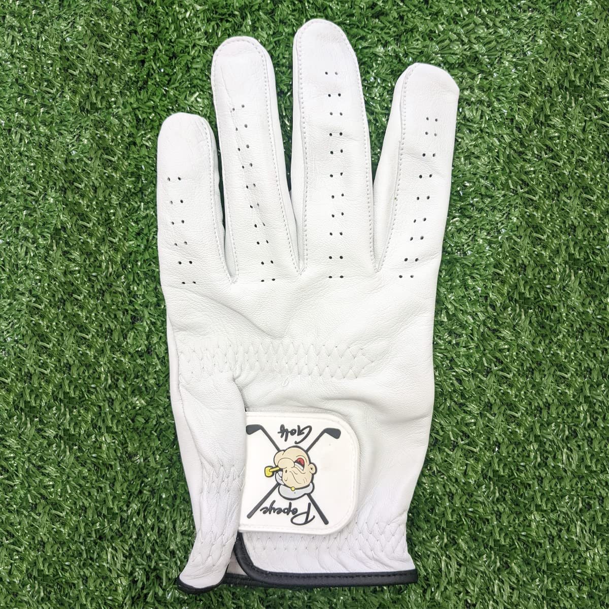 Popeye Golf Men's AAA Grade Cabretta Leather Glove