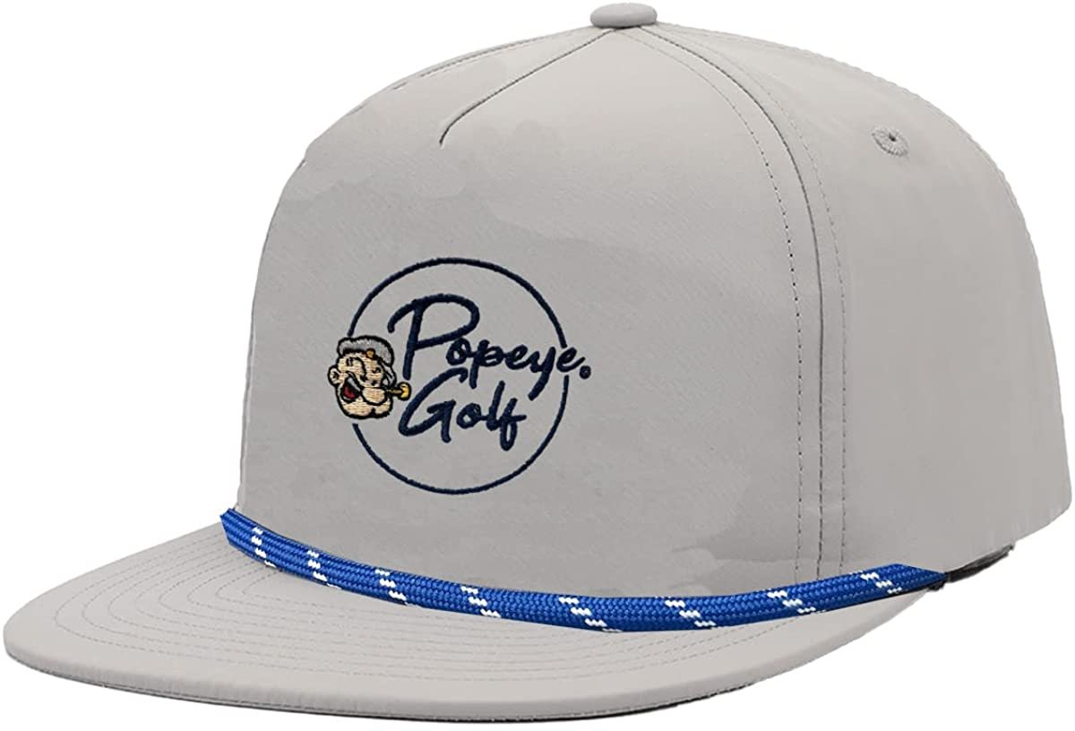 Popeye Golf Rope & Cord Lightweight Nylon Adjustable Snapback Hat